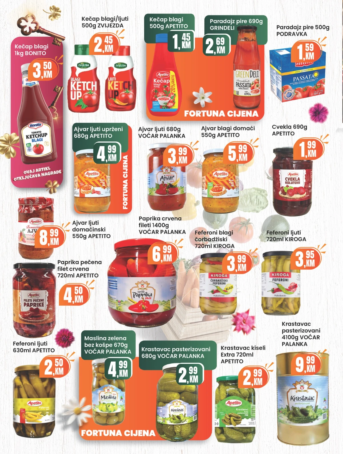 Fortuna katalog akcija do 30% – prehrana i proizvodi za domaćinstvo (strana 9)