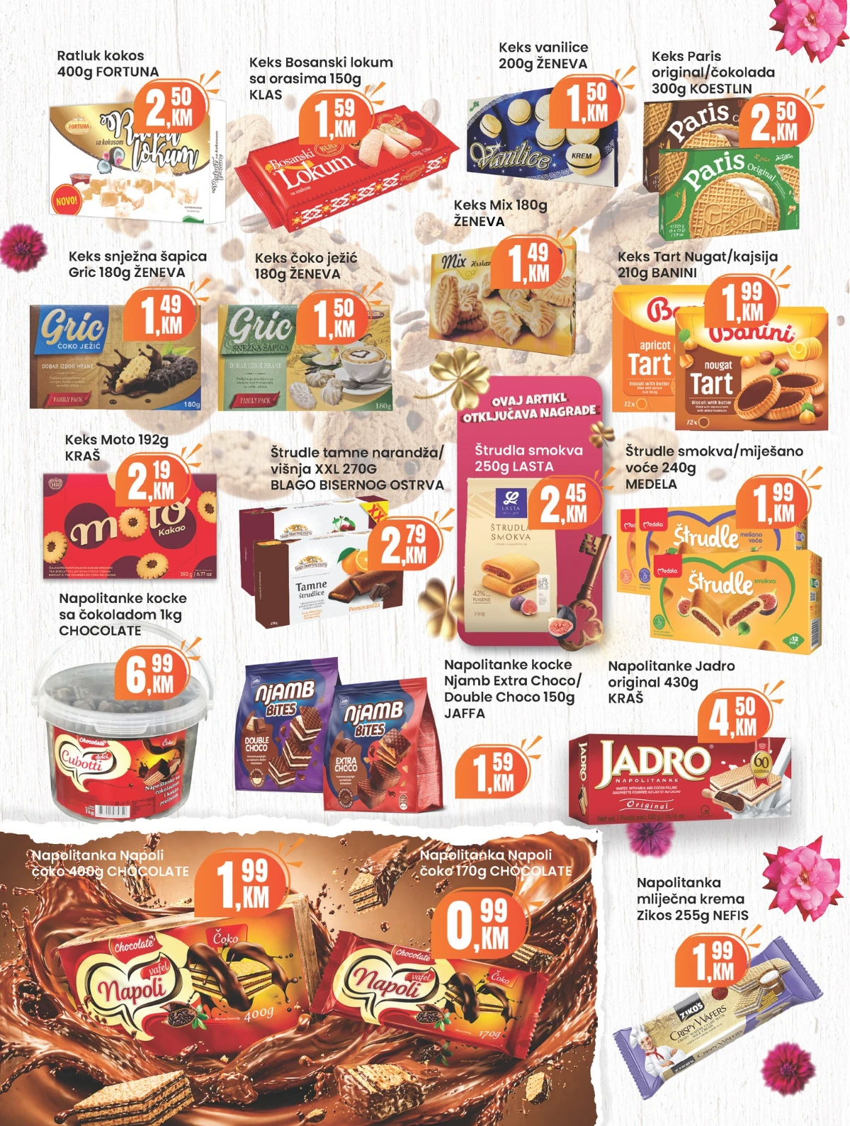 Fortuna katalog akcija do 30% – prehrana i proizvodi za domaćinstvo (strana 19)