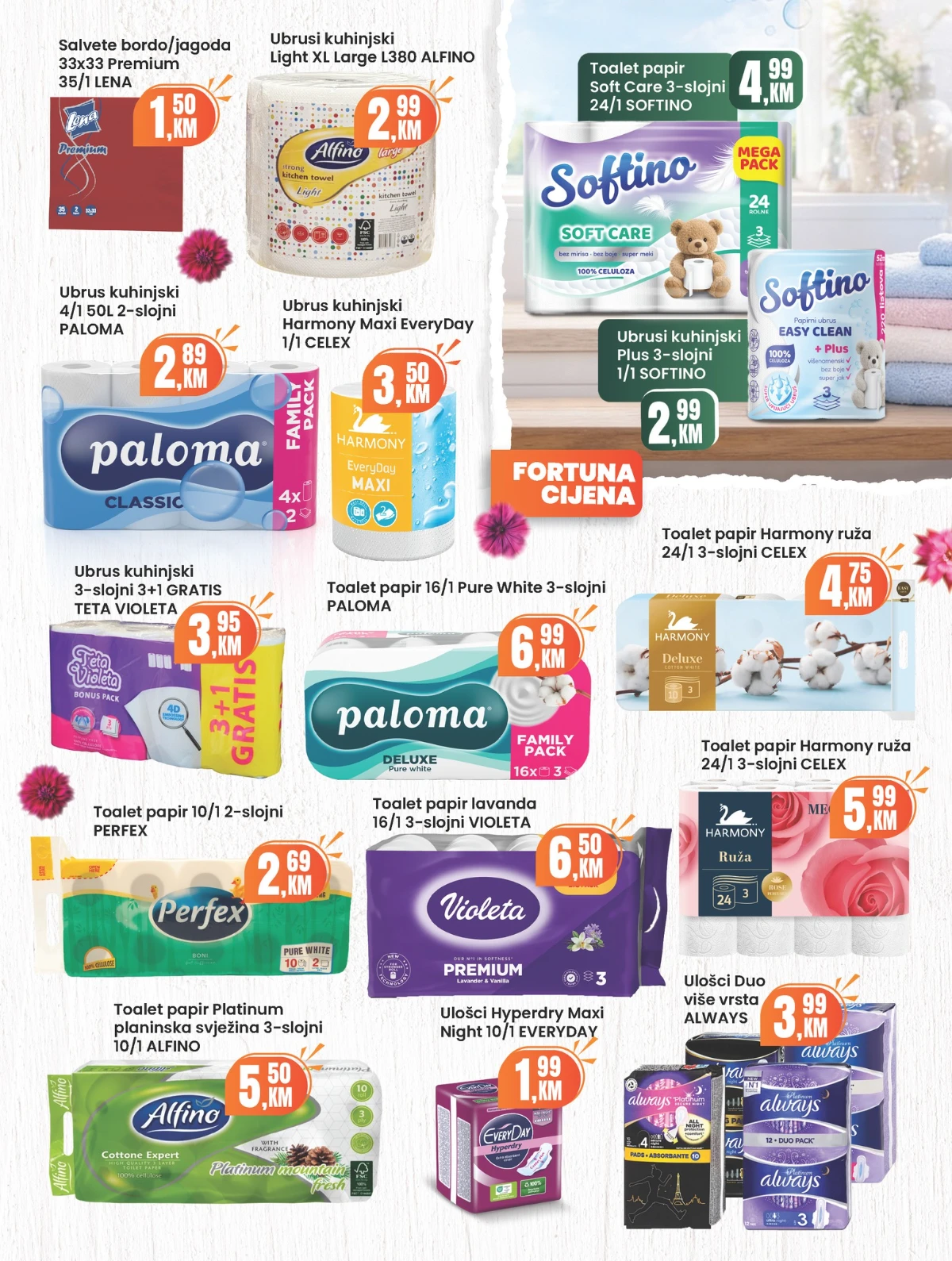 Fortuna katalog akcija do 30% – prehrana i proizvodi za domaćinstvo (strana 32)