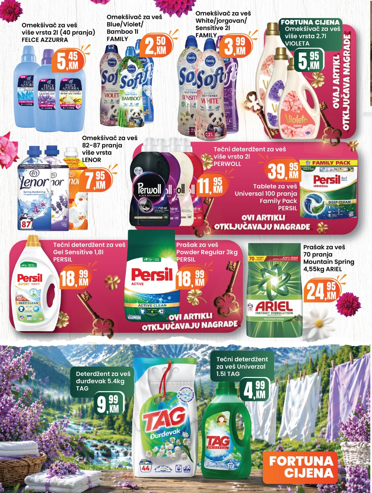 Fortuna katalog akcija do 30% – prehrana i proizvodi za domaćinstvo (strana 35)