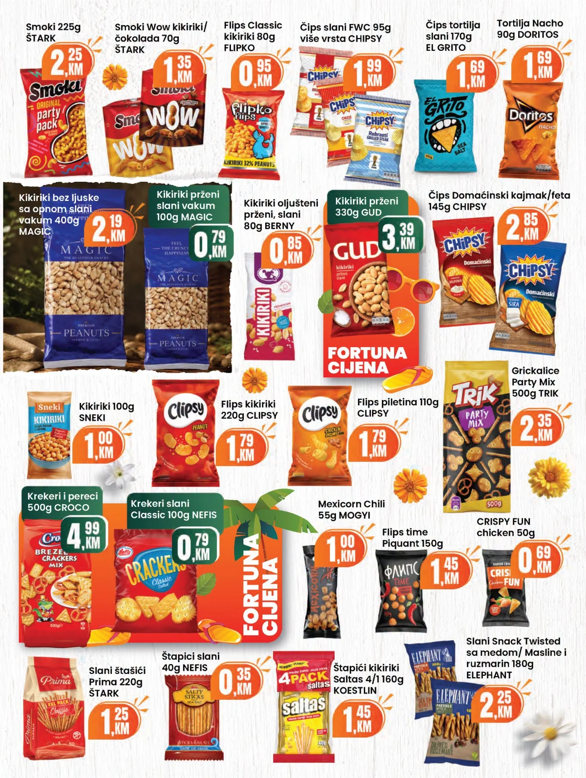 Fortuna katalog sniženja do 30% – strana 17 Fortuna katalog akcija do 30% – prehrana i proizvodi za domaćinstvo (strana 17)