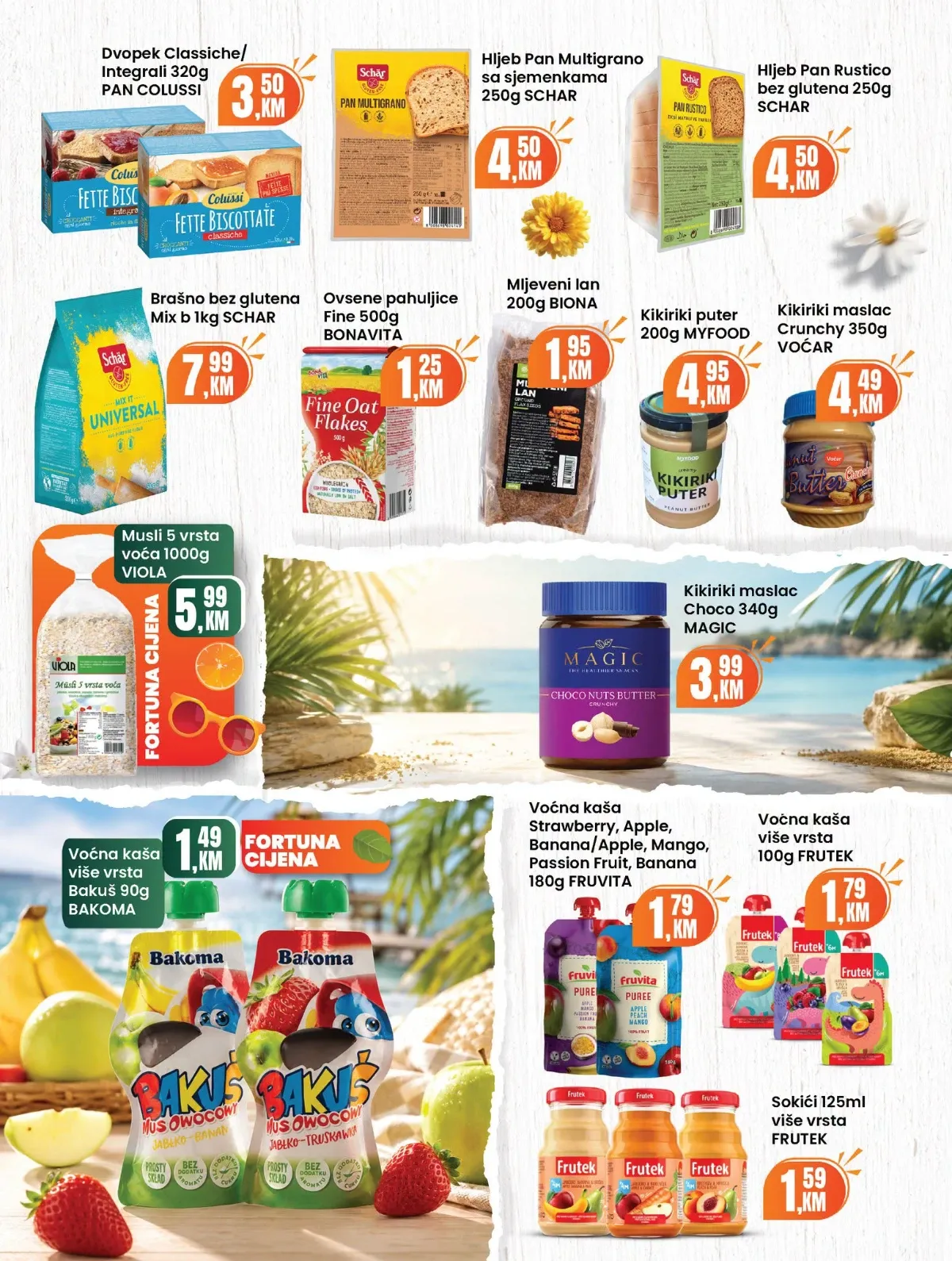 Fortuna Market katalog za avgust 2026. – strana 16, povoljna mjesečna kupovina