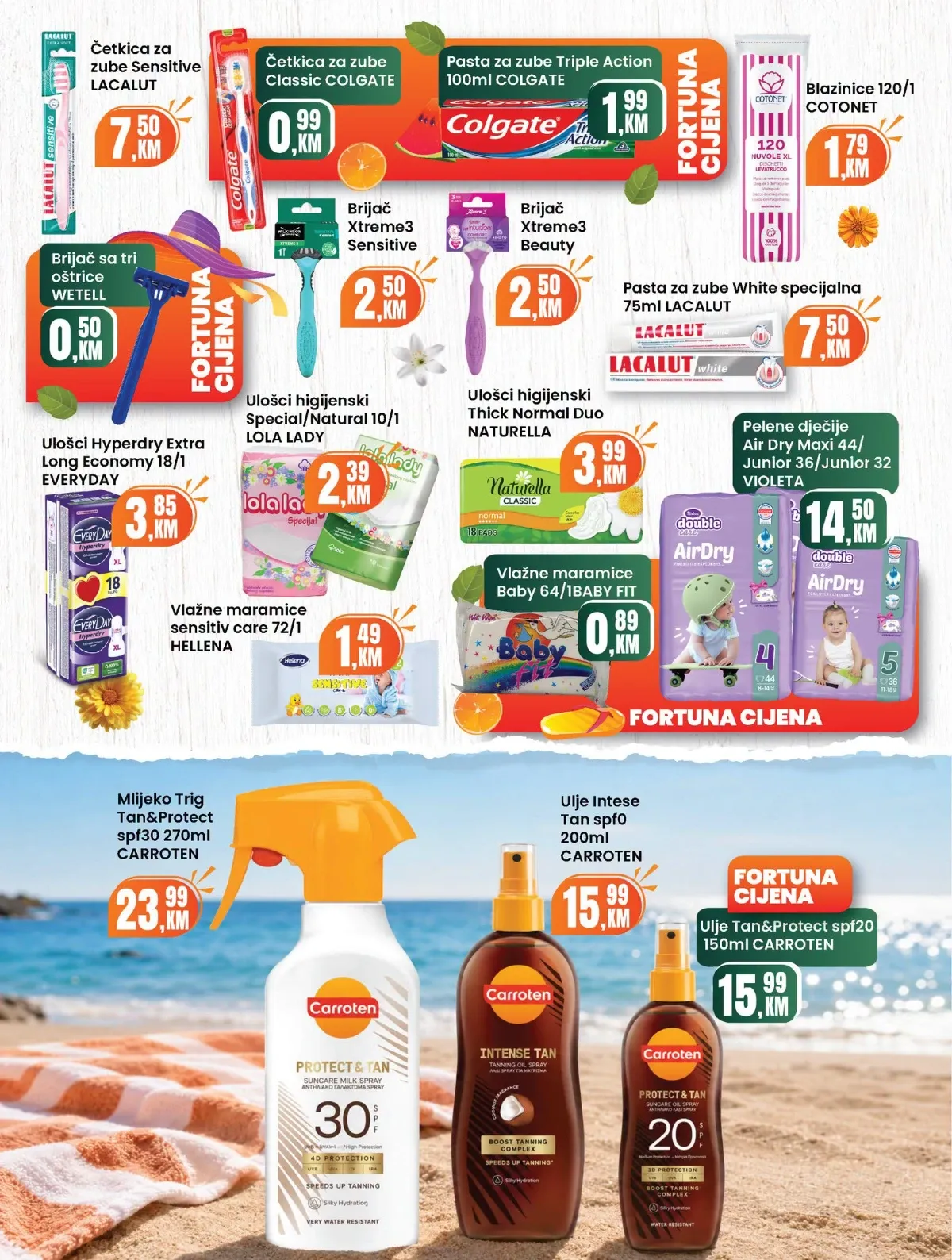 Fortuna Market katalog za avgust 2026. – strana 26, kućna hemija i sredstva za pranje