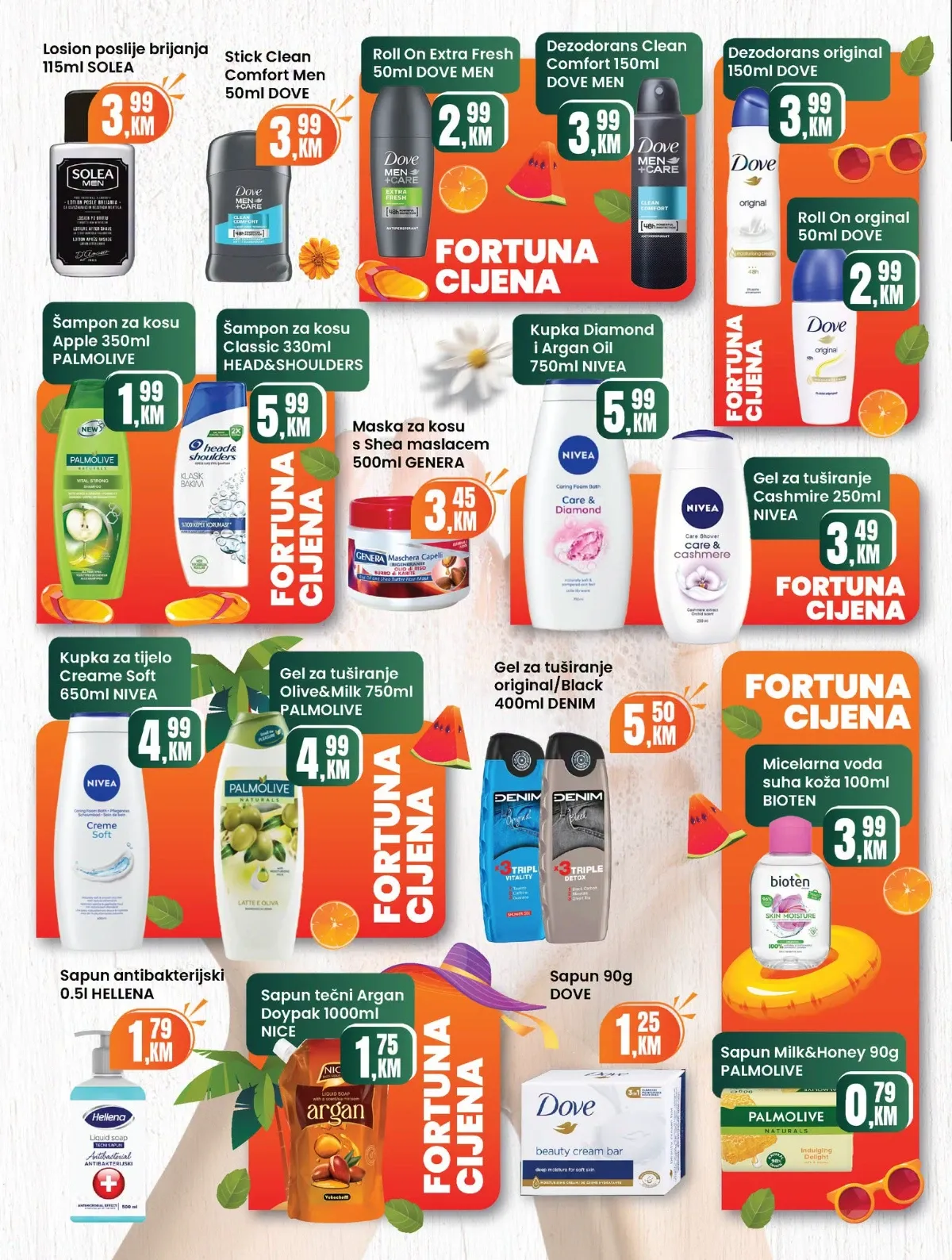 Fortuna Market katalog za avgust 2026. – strana 29, proizvodi za djecu i porodicu