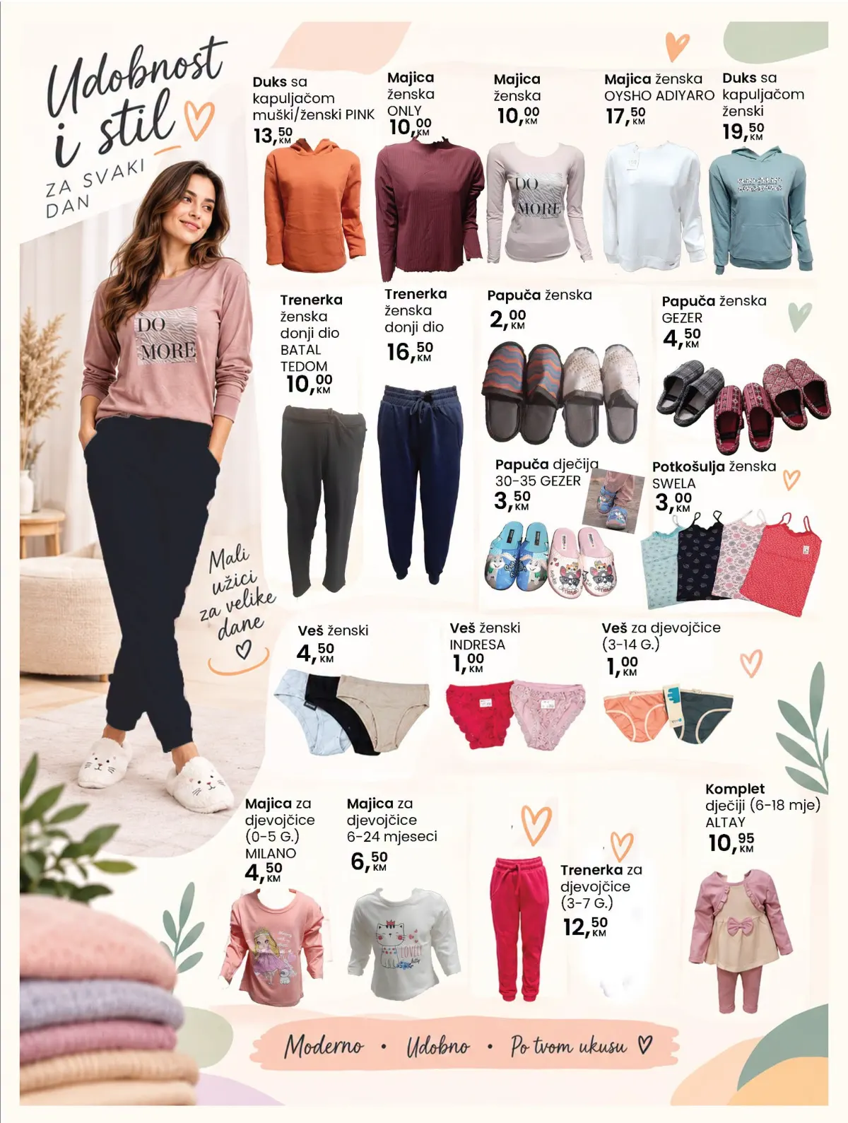 Fortuna HOME katalog – ženska i dječija odjeća, obuća i donji veš