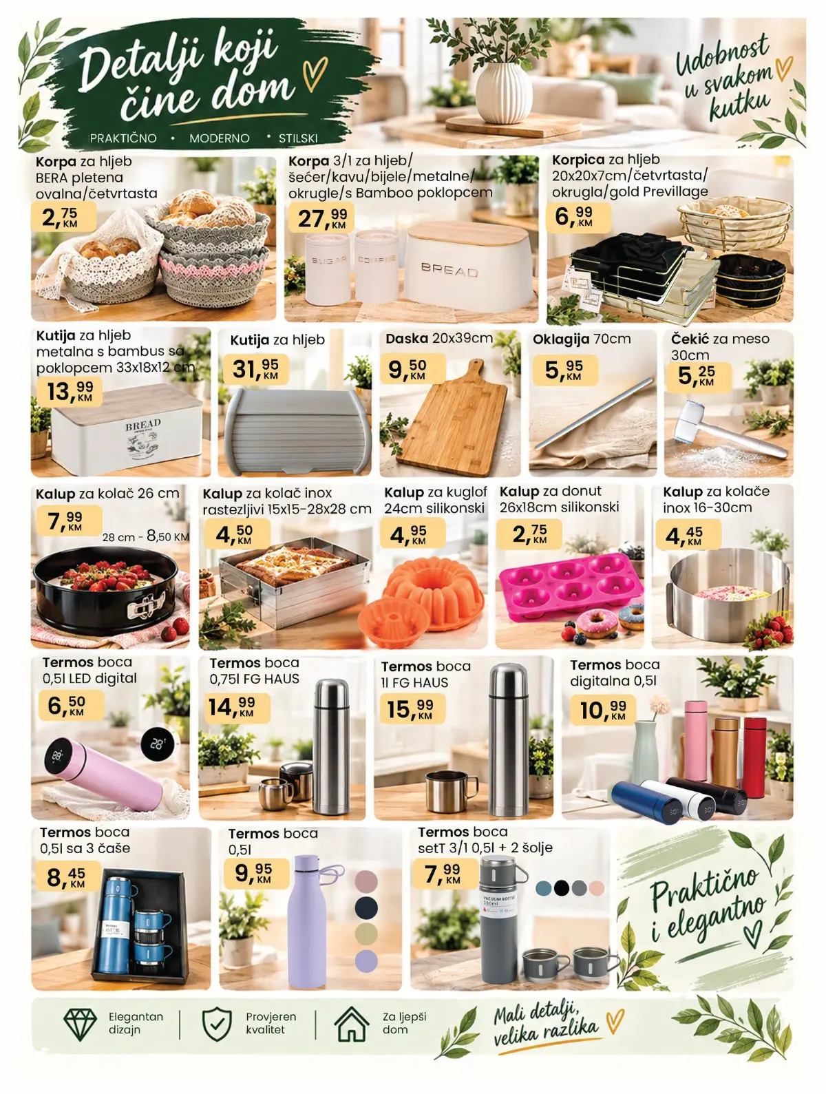Fortuna HOME katalog – korpe, kutije, termos boce i organizatori