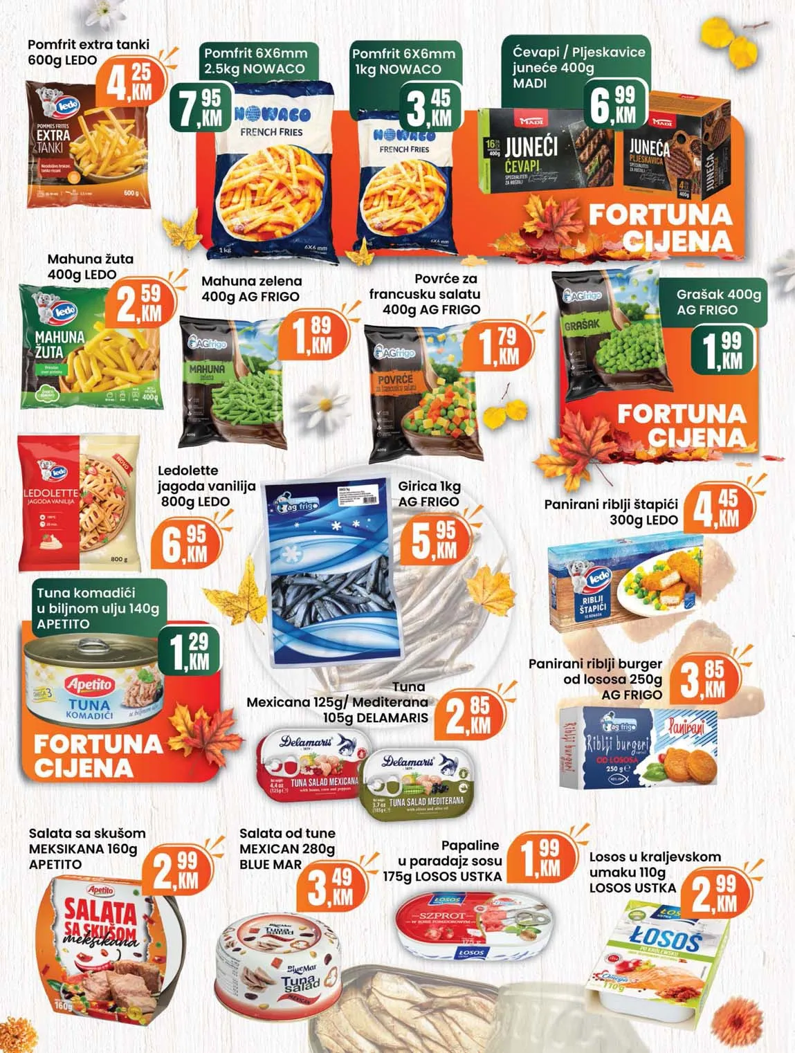 Fortuna market akcija