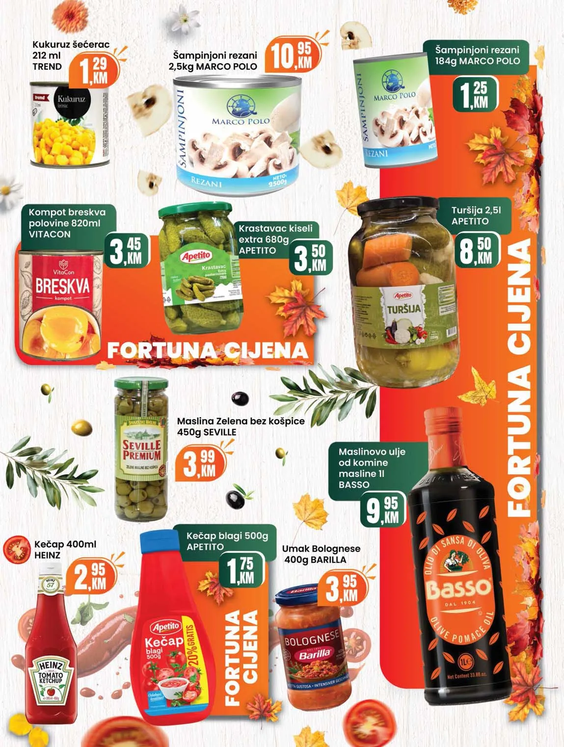 Fortuna market akcija