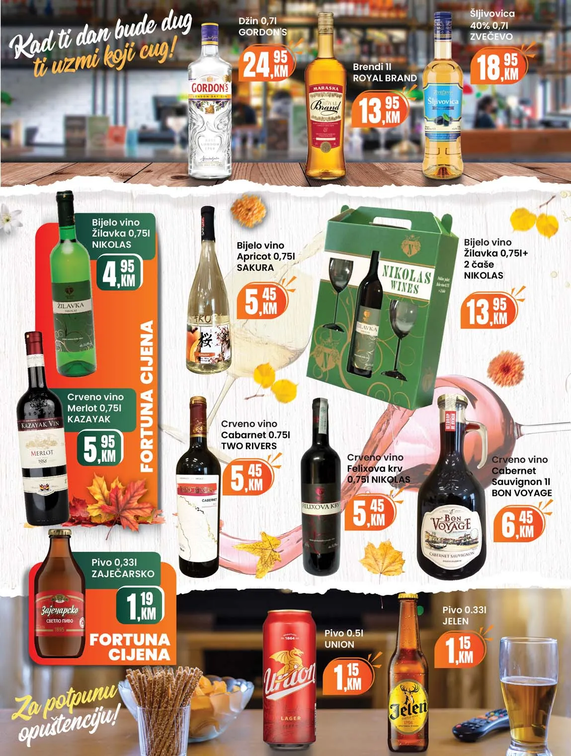 Fortuna market akcija
