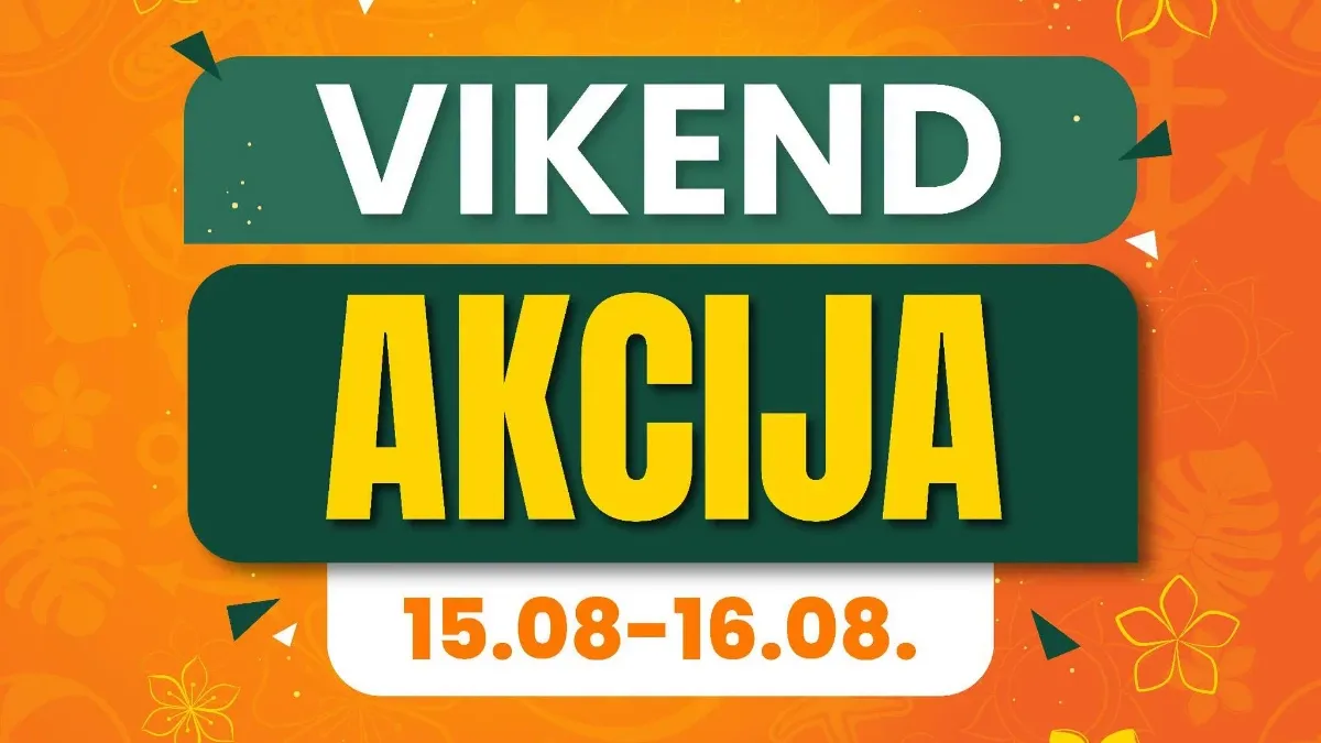 Fortuna vikend akcija 15. i 16.08.2026. – meso, voće, povrće, mliječni i smrznuti proizvodi po akcijskim cijenama