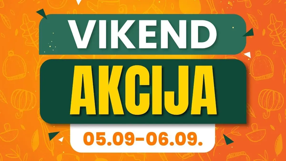 Fortuna Market vikend akcija 05. i 06.09.2026. donosi meso, voće, povrće, mliječne proizvode, zamrznutu hranu i slatkiše po akcijskim cijenama