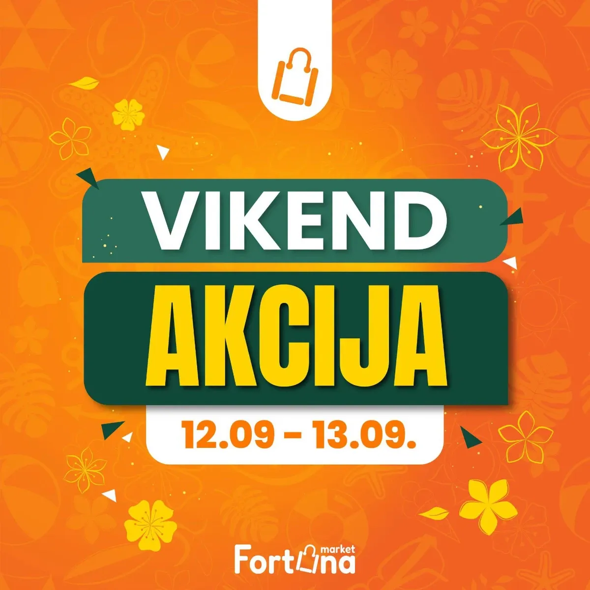 Fortuna Market vikend akcija 12. i 13.09.2026. – posebne cijene tokom dva dana