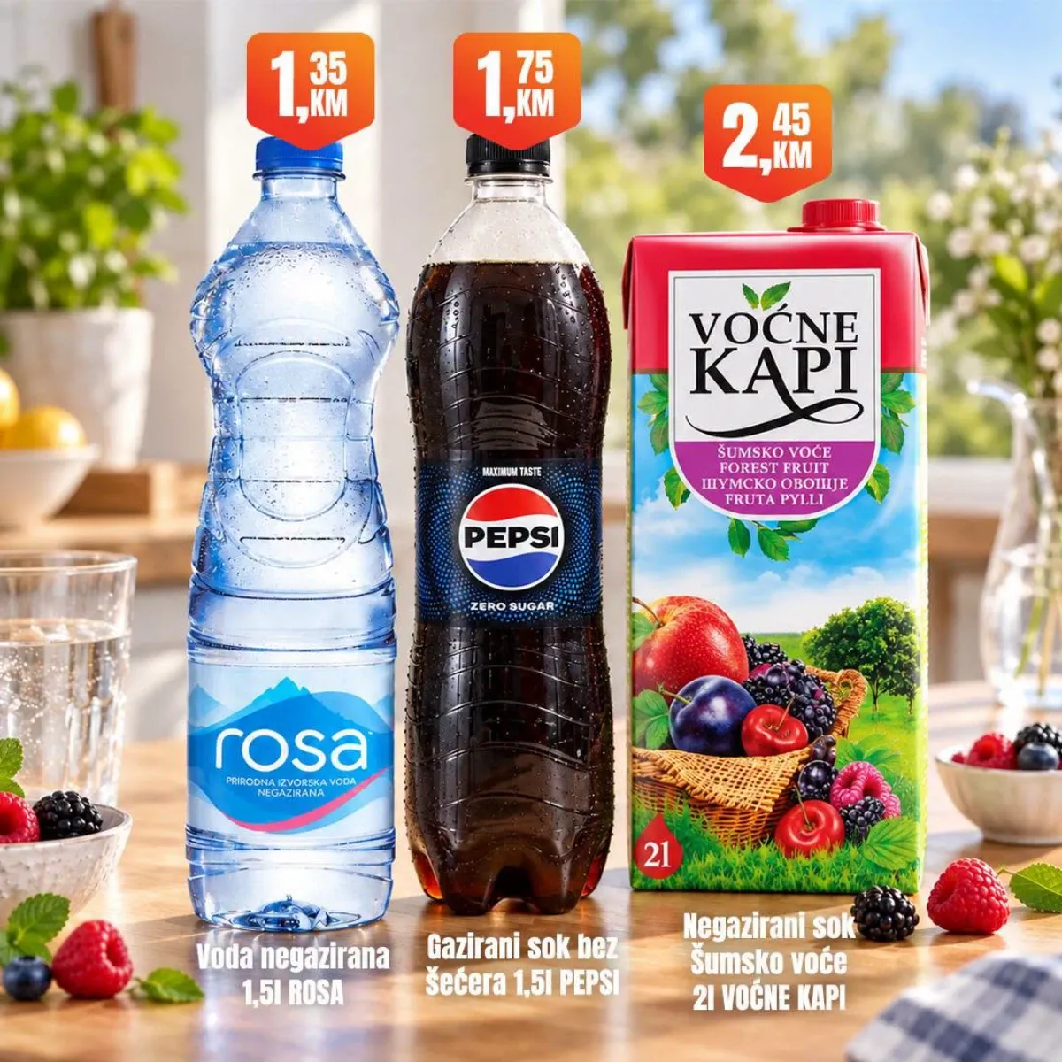 Fortuna Market vikend akcija 12. i 13.09.2026. – ponuda na stranici 13