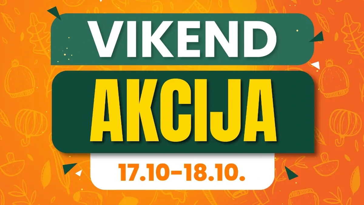 Fortuna i Fortuna HOME vikend akcija 17–18.10.2026. – Velika sniženja hrane, bijele tehnike, odjeće i kućnih potrepština
