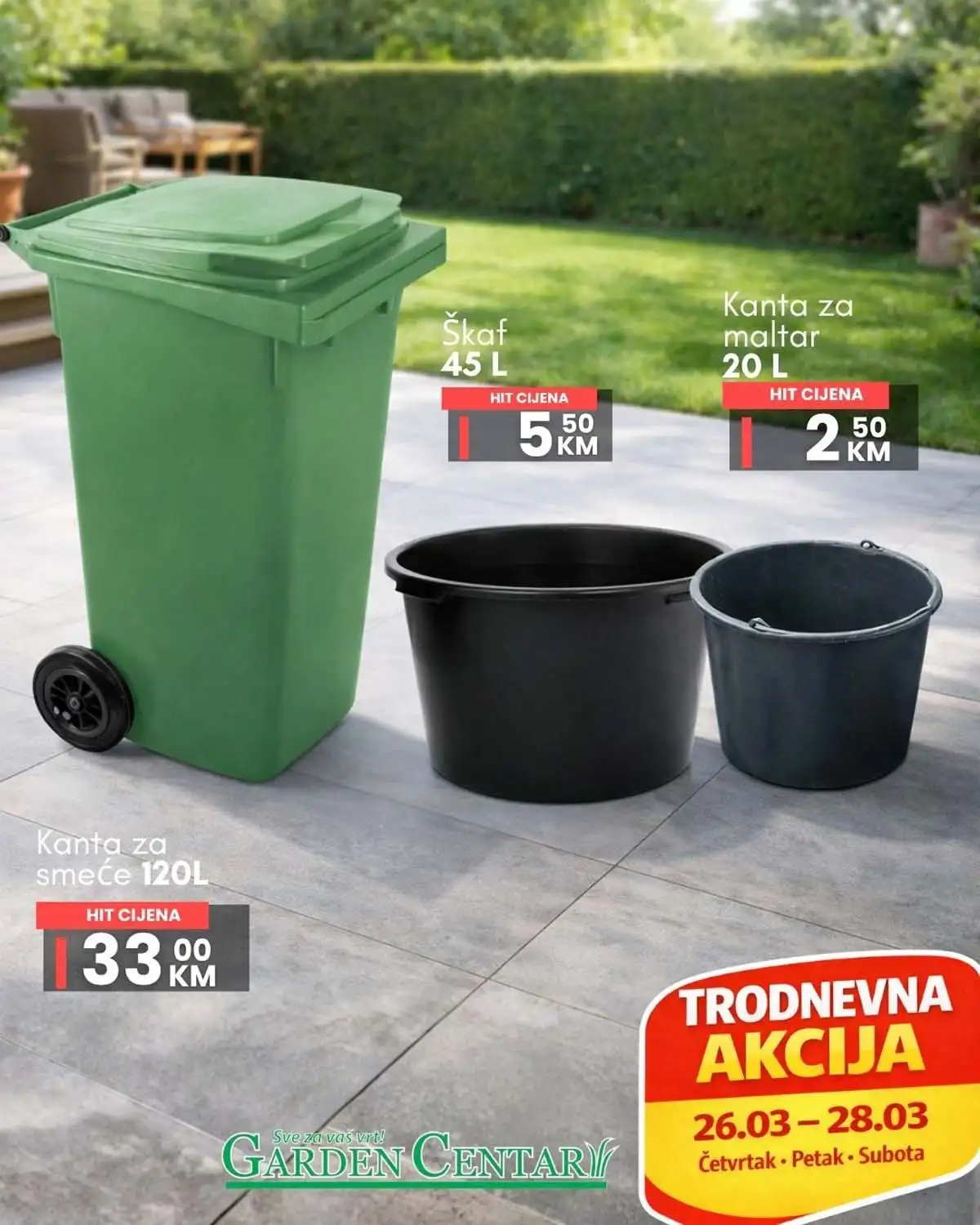 Garden centar akcija trodnevna sniženja do 28.03.2026 strana 43