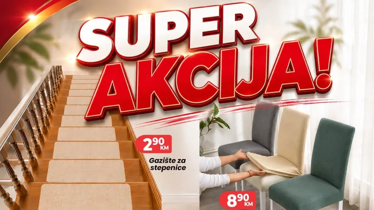HASS nova akcija do 31.07.2026. – proizvodi za dom, vrt, putovanja i dječije igračke po sniženim cijenama