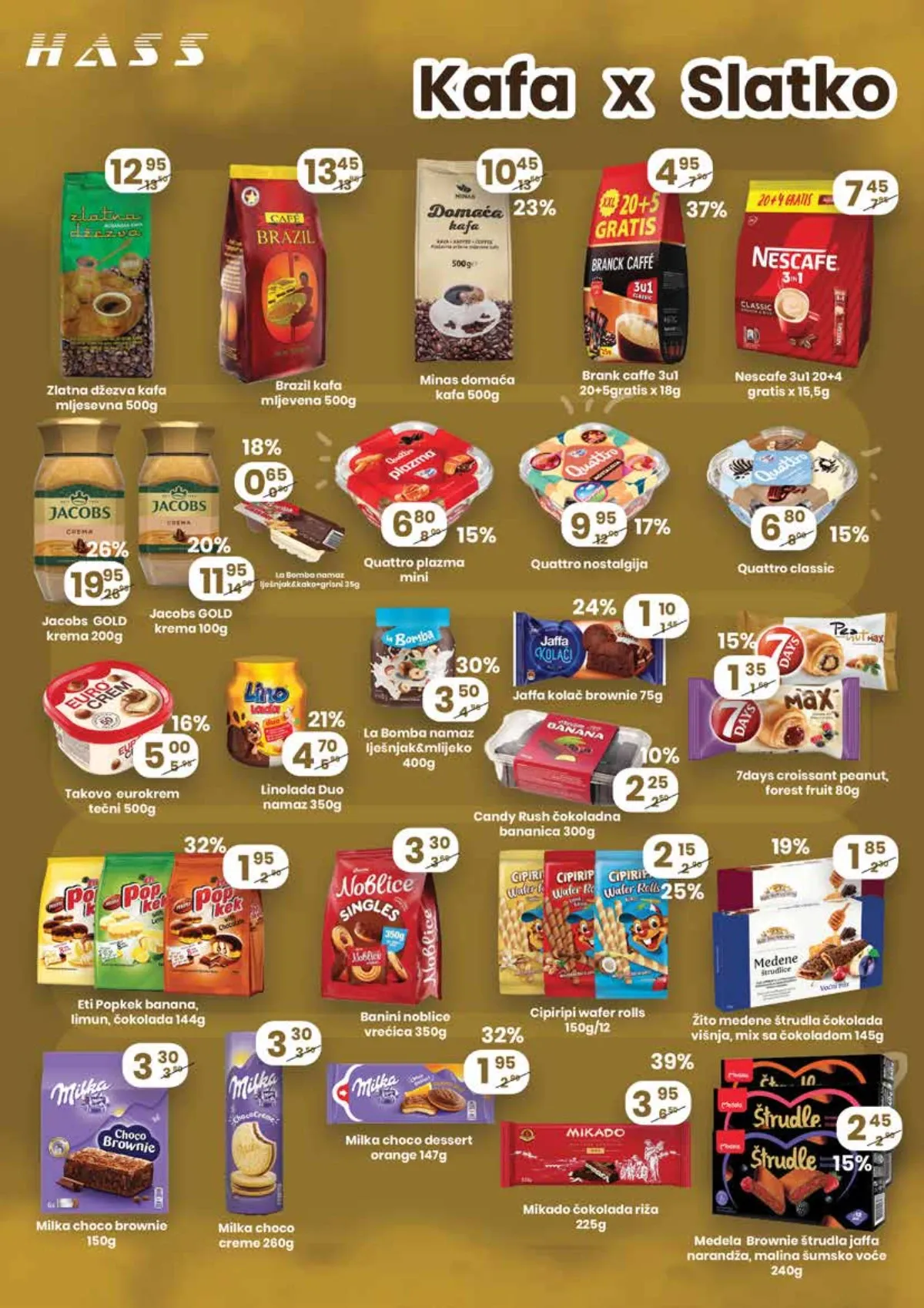 HASS Komerc katalog do 15.09.2026. – akcijske cijene prehrambenih proizvoda