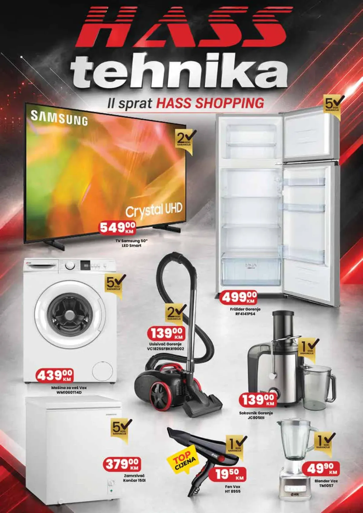 HASS Komerc katalog do 15.09.2026. – akcijska ponuda odjeće i proizvoda za cijelu porodicu