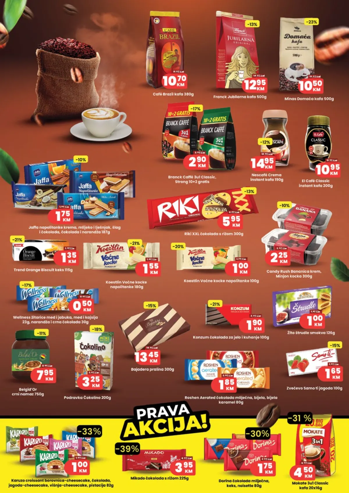 HASS katalog 05–15.10.2026. – kafa, čokolade, keksi i slatkiši na akciji