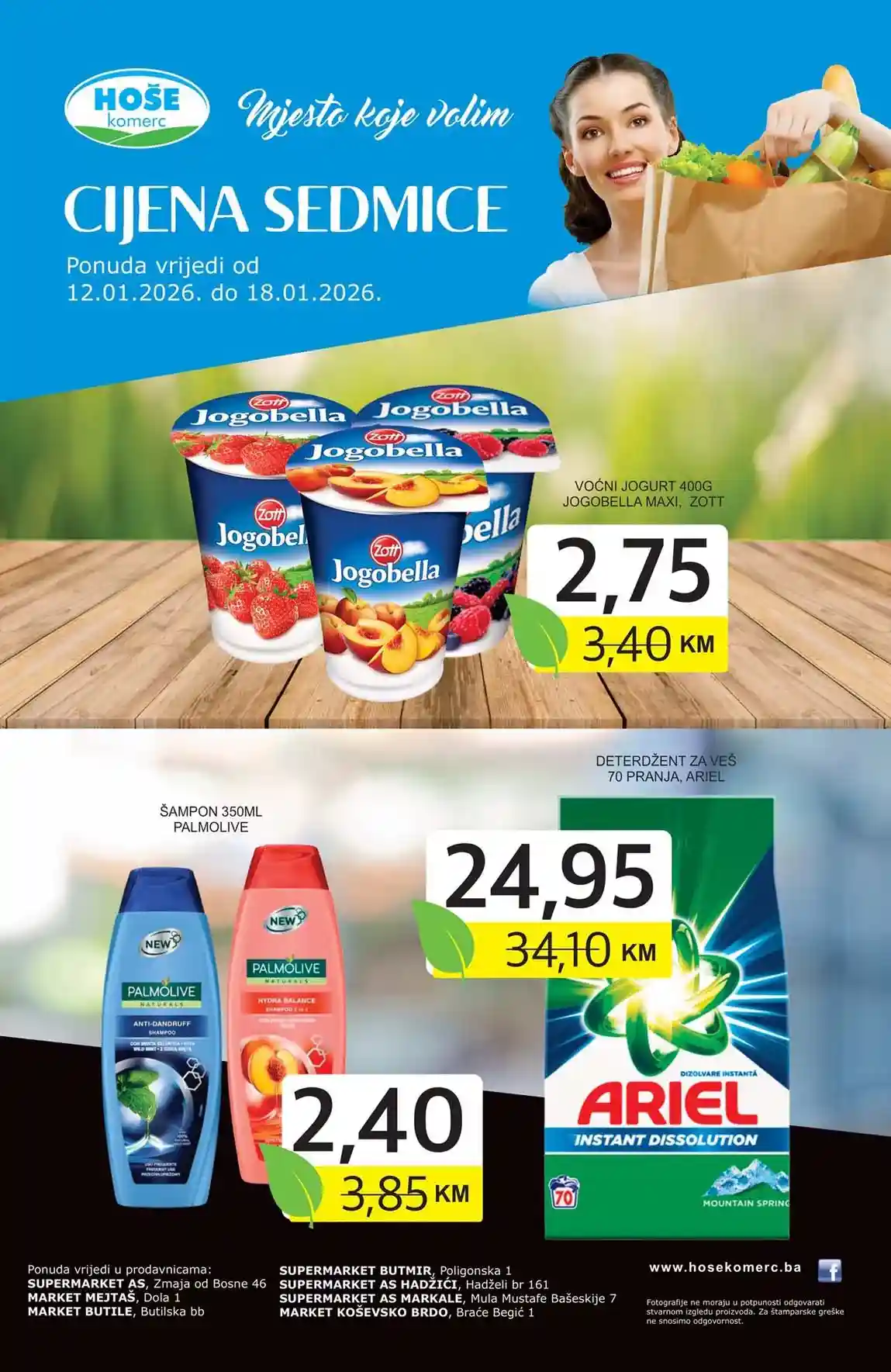 Hoše komerc cijena sedmice Hoše komerc sniženja i popusti