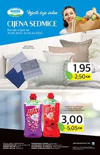 Hoše Komerc – Cijena sedmice sniženja do 05.10.2025! Kupujte pametno!