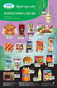 Hoše Komerc Ramazanska akcija katalog februar 2026 sniženja
