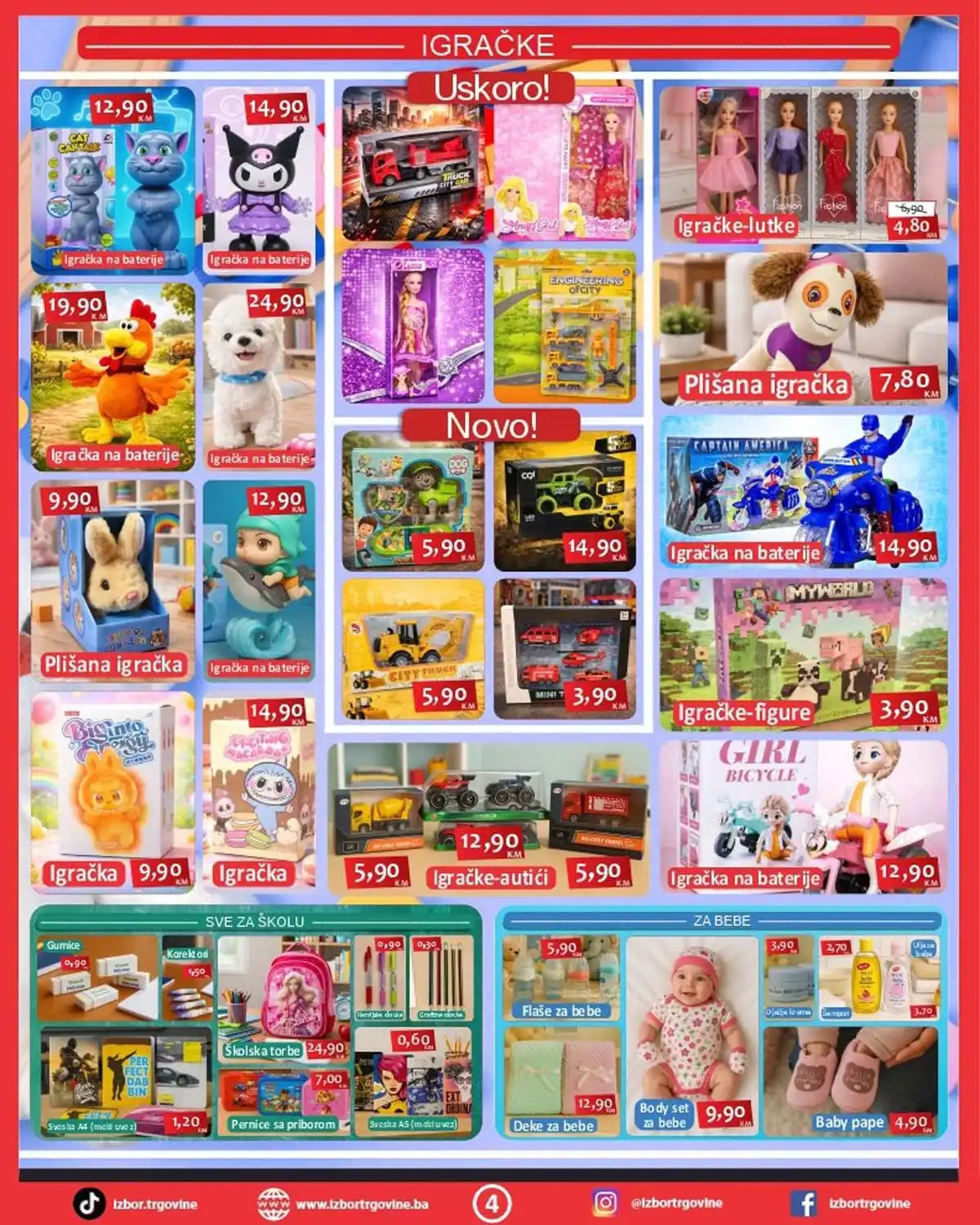 Izbor Trgovine akcija – kućni proizvodi i garderoba na sniženju do 13. marta 2026 (strana 2)