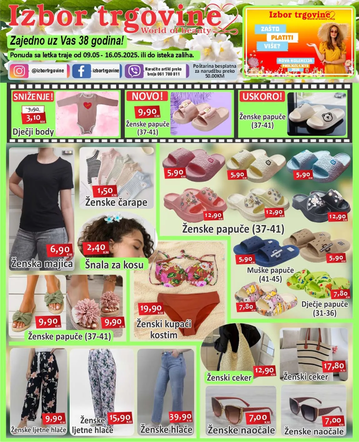 Izbor trgovine akcija Katalog sniženja do 16.05.2025