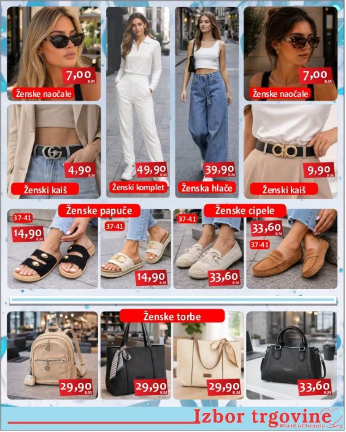 Izbor Trgovine katalog do 05.06.2026 – ženska odjeća, torbe i papuče