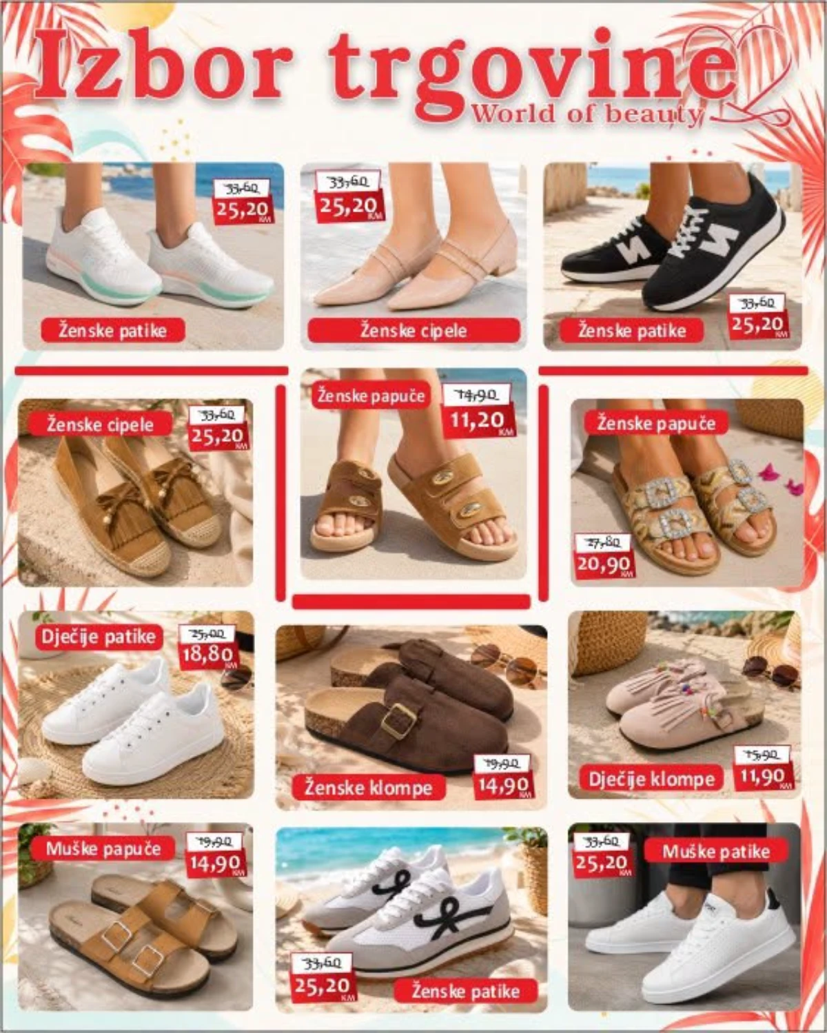 Izbor trgovine katalog strana 7 – ženske i muške patike, papuče, klompe i dječija obuća na akciji