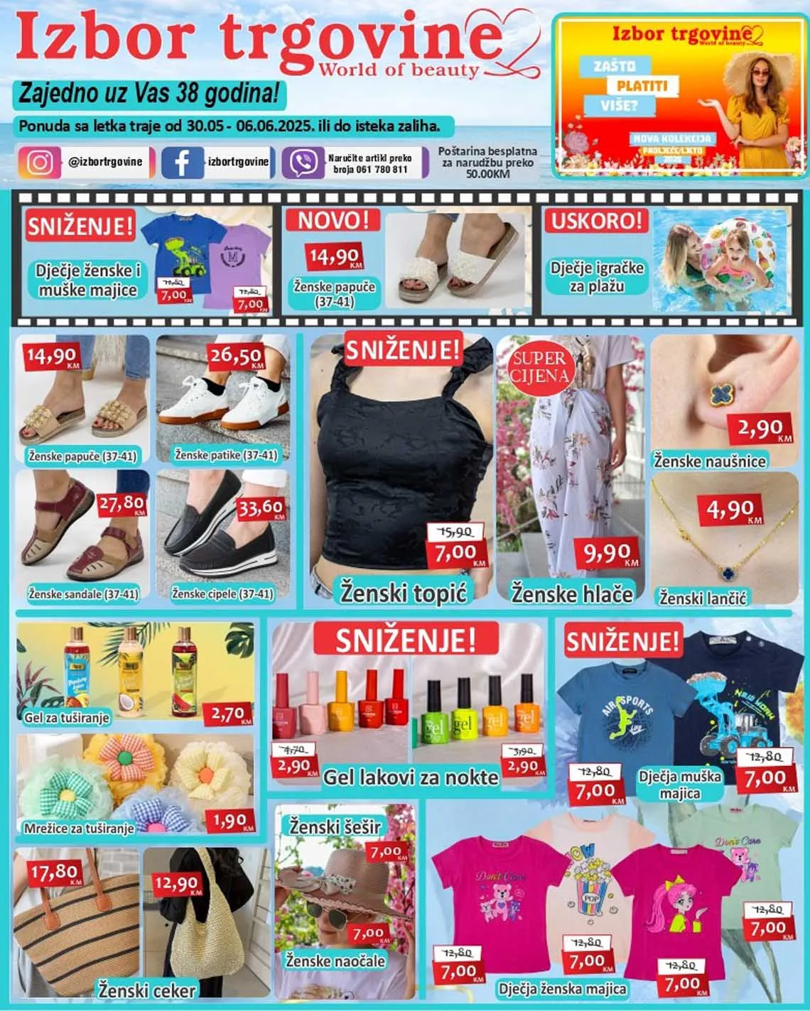 Izbor trgovine akcija Katalog sniženja do 06.06.2025