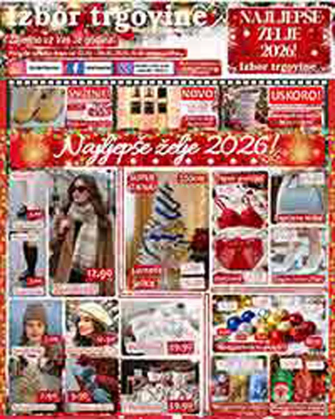 Izbor trgovine kataloška akcija