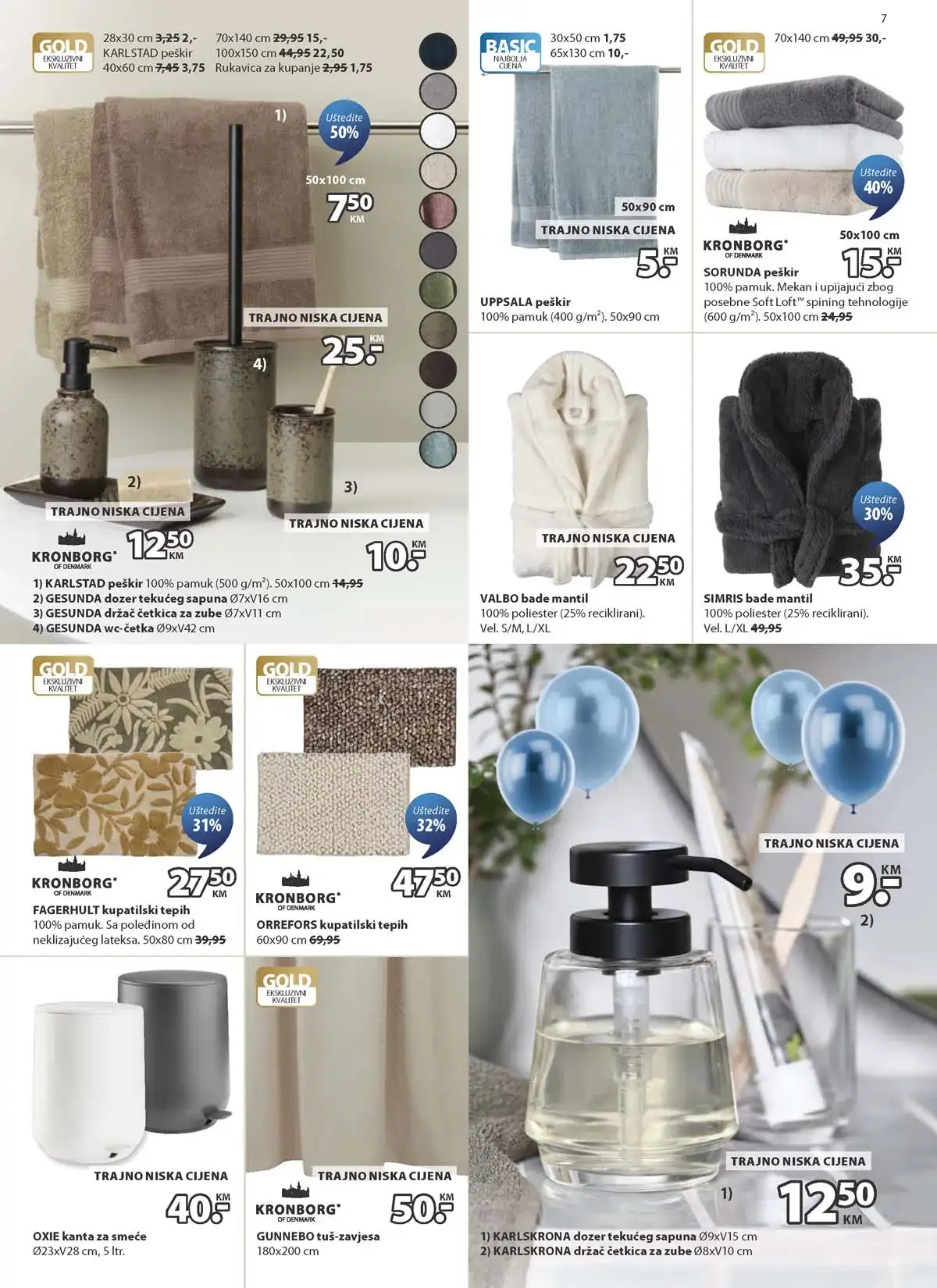 JYSK rođendanska akcija katalog sniženja namještaja i opreme za dom – strana 7 – do 14.04.2026