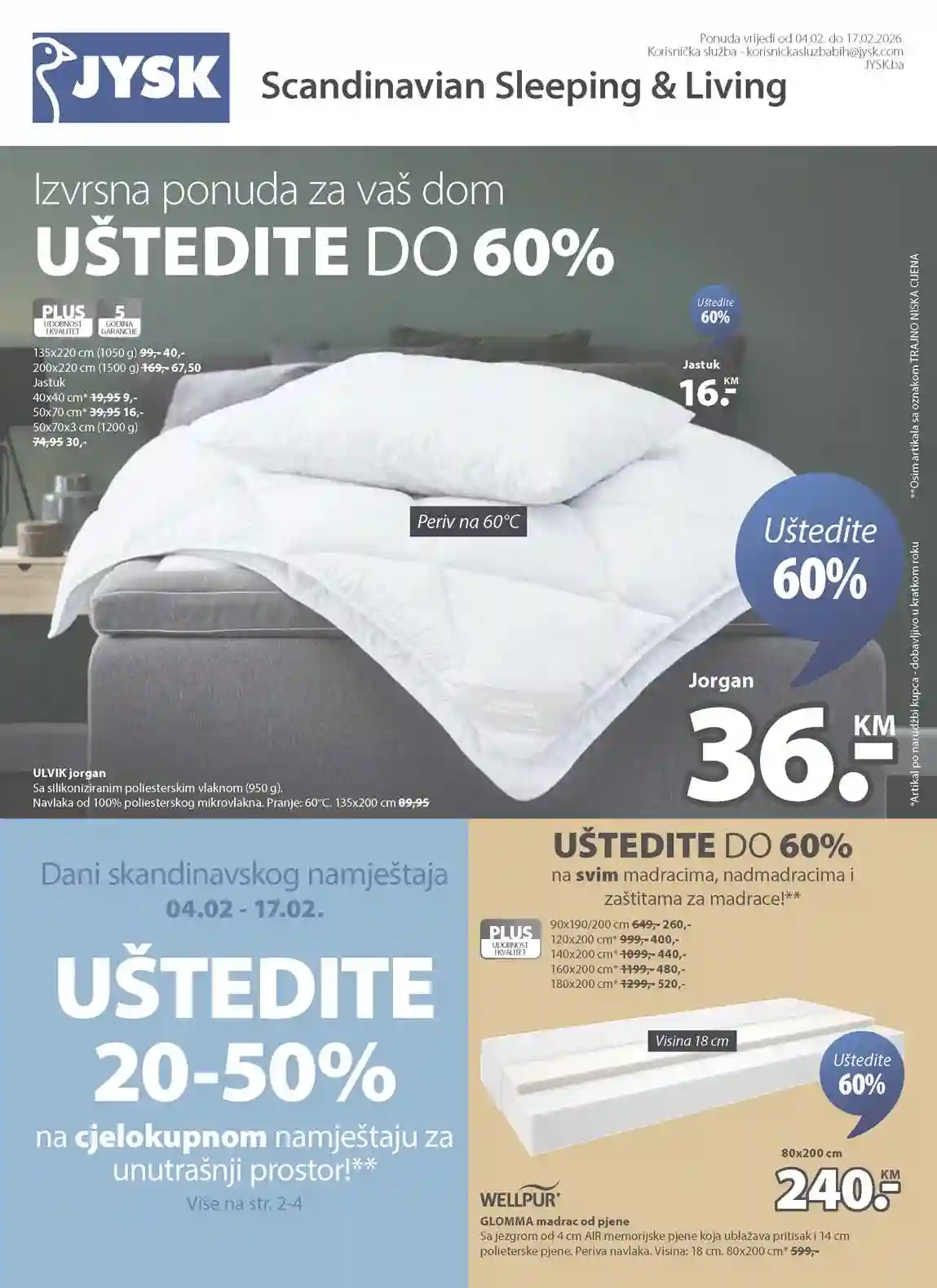 Jysk kataloška akcija