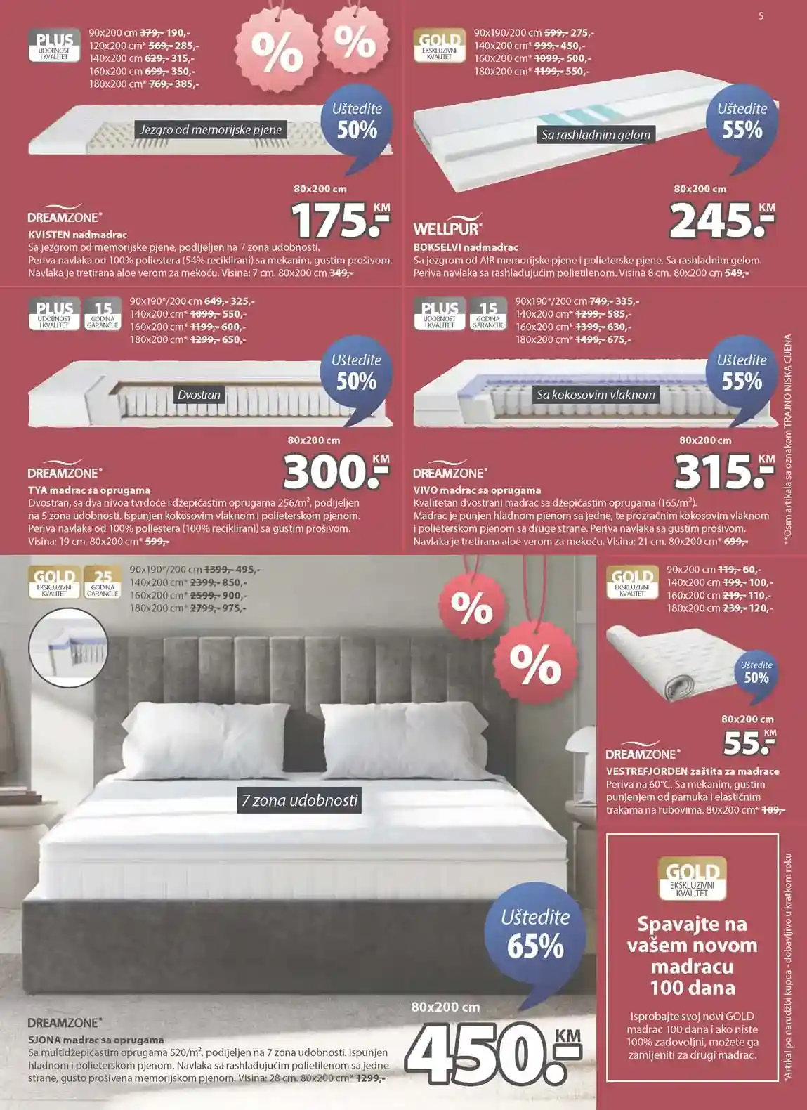 Jysk akcija Sniženja Jysk kataloška akcija