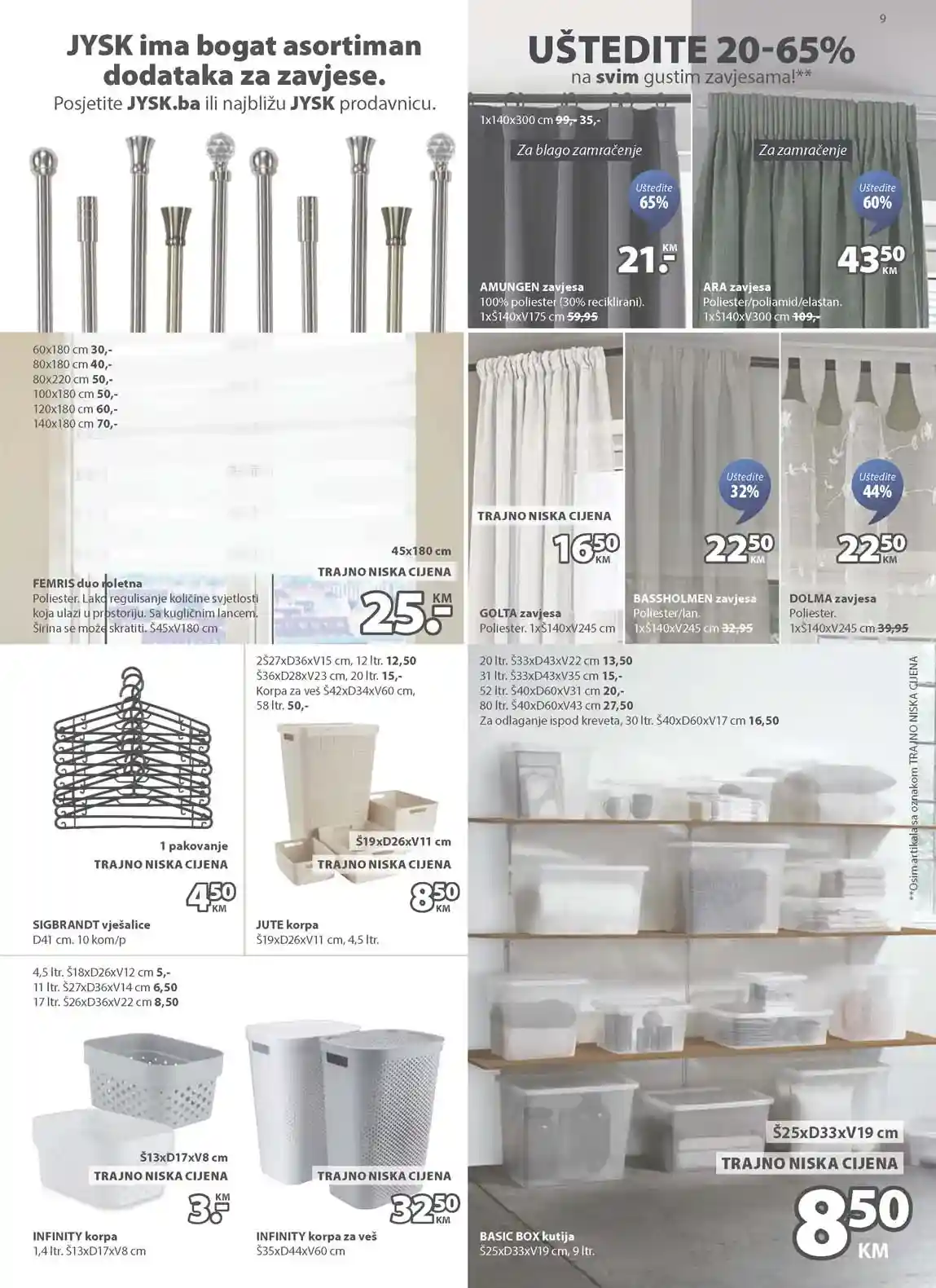 Jysk akcija Sniženja Jysk kataloška akcija