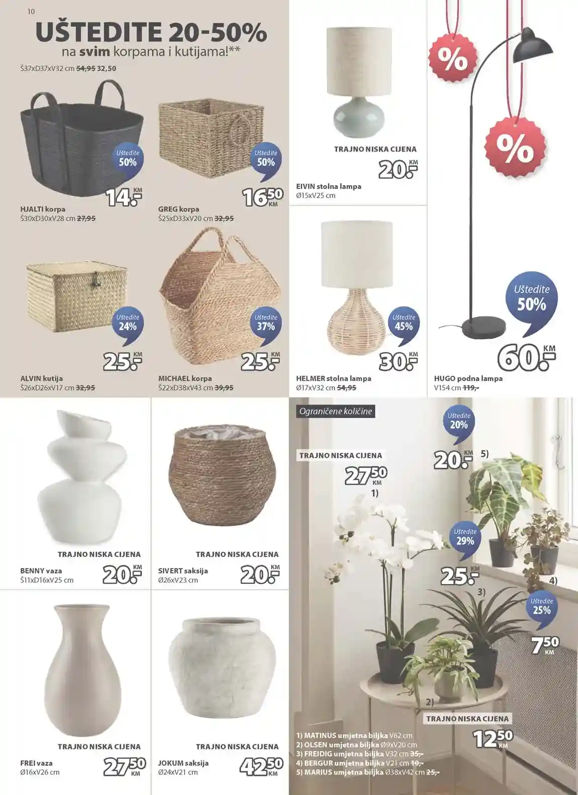 Jysk akcija Sniženja Jysk kataloška akcija