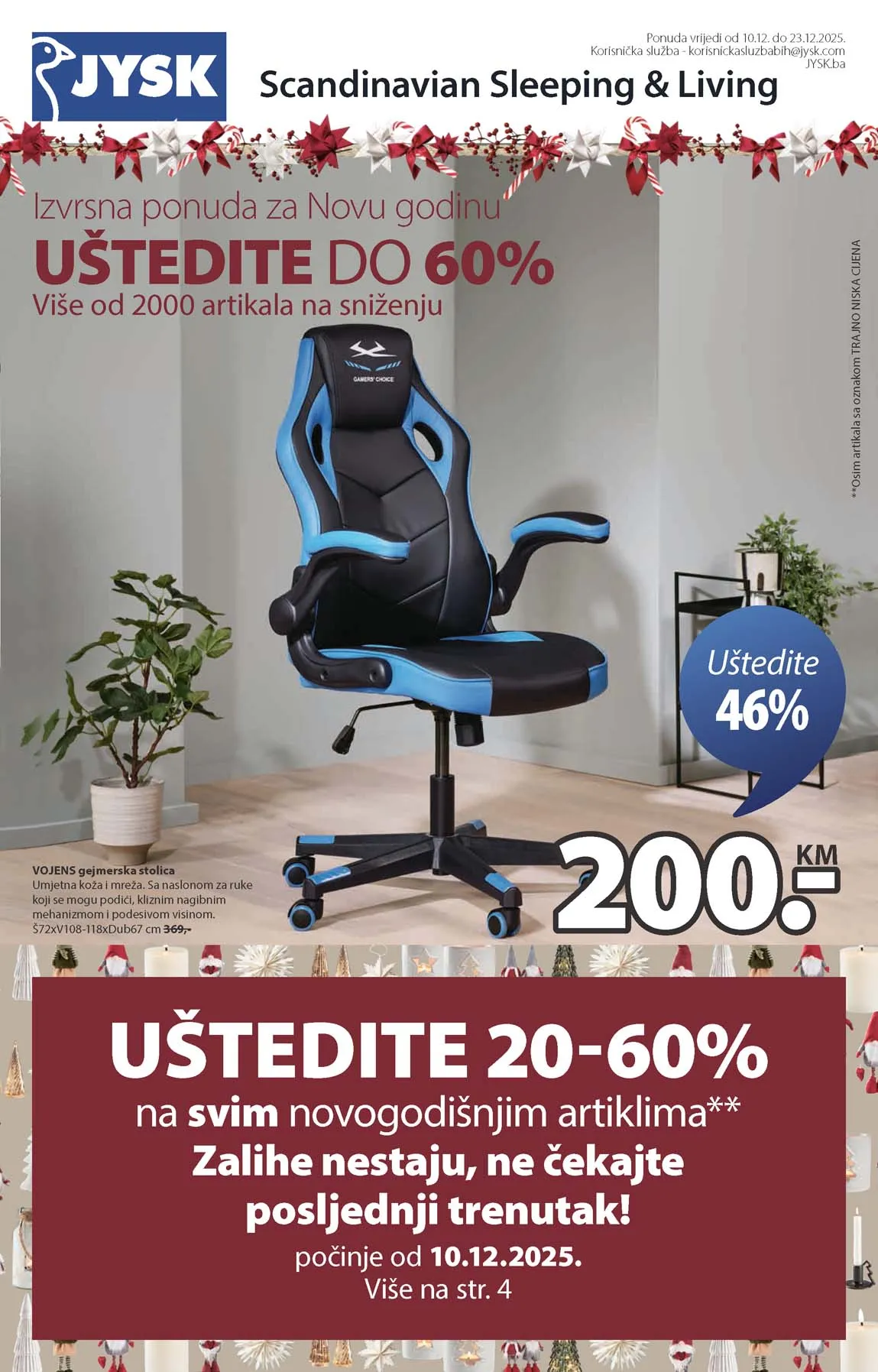 Jysk akcija Sniženja Jysk kataloška akcija