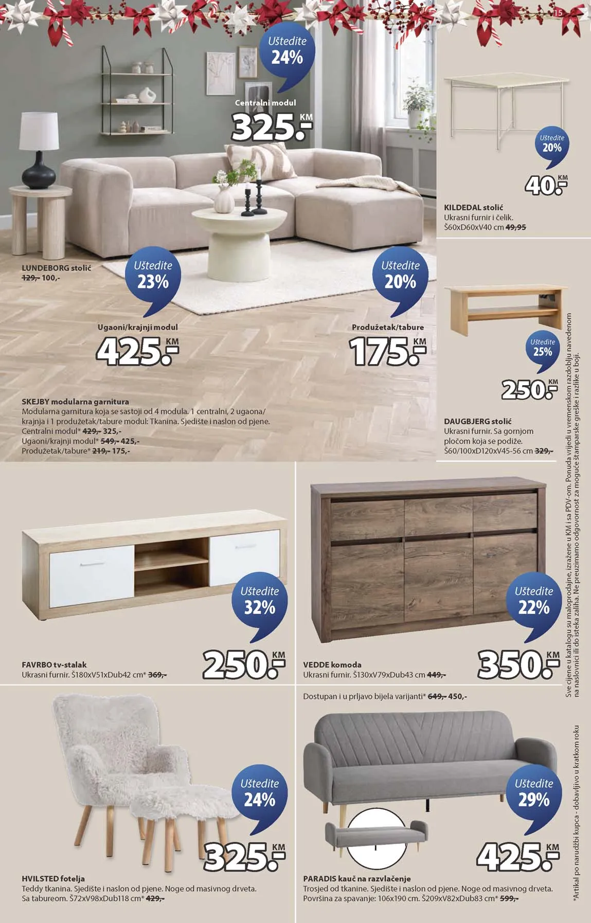 Jysk akcija Sniženja Jysk kataloška akcija