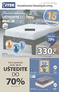JYSK super akcija: Slavimo rođendan — do 70% sniženja | JYSK BiH