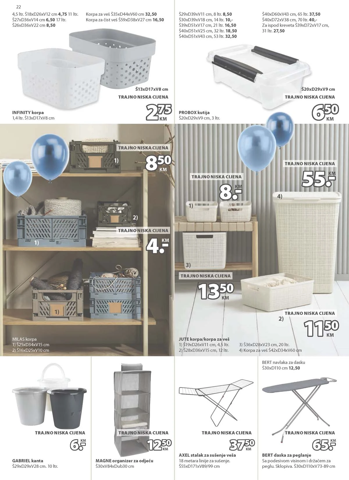 JYSK rođendanska akcija katalog sniženja namještaja i opreme za dom – strana 22 – do 31.03.2026