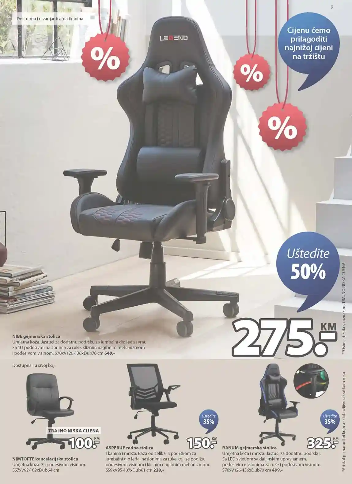 Jysk akcija Sniženja Jysk kataloška akcija