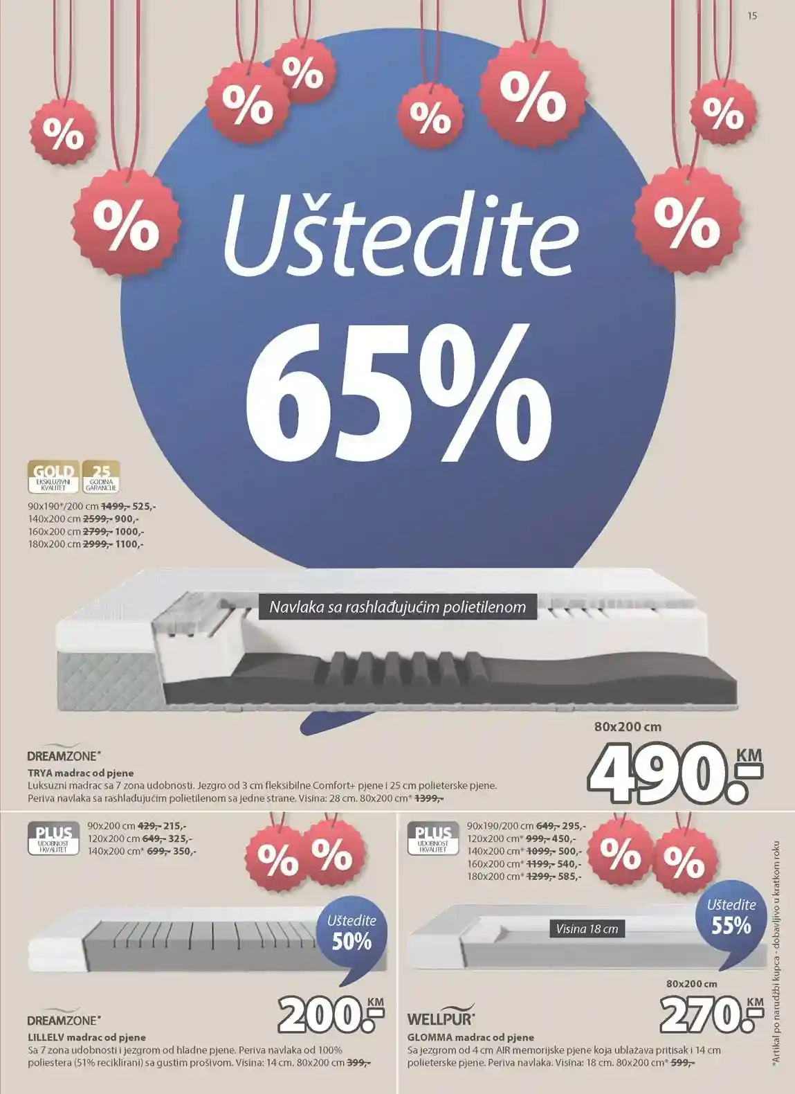 Jysk akcija Sniženja Jysk kataloška akcija