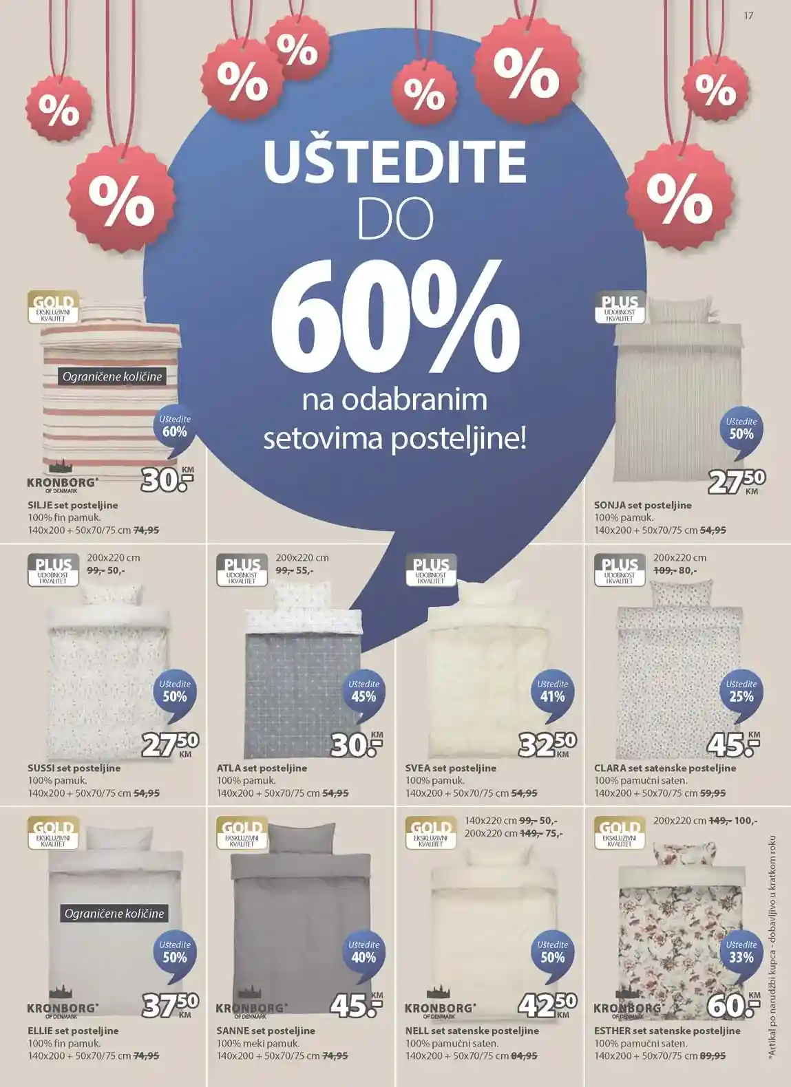 Jysk akcija Sniženja Jysk kataloška akcija