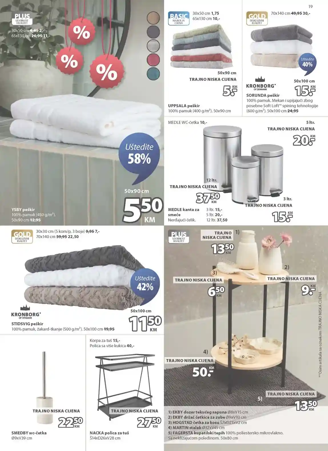 Jysk akcija Sniženja Jysk kataloška akcija