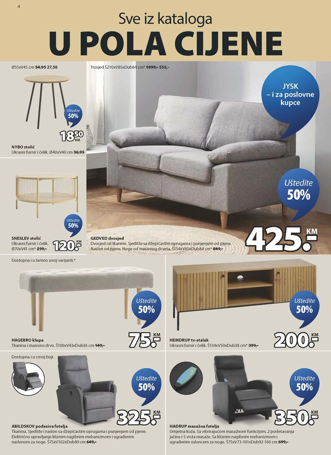 Jysk kataloška akcija