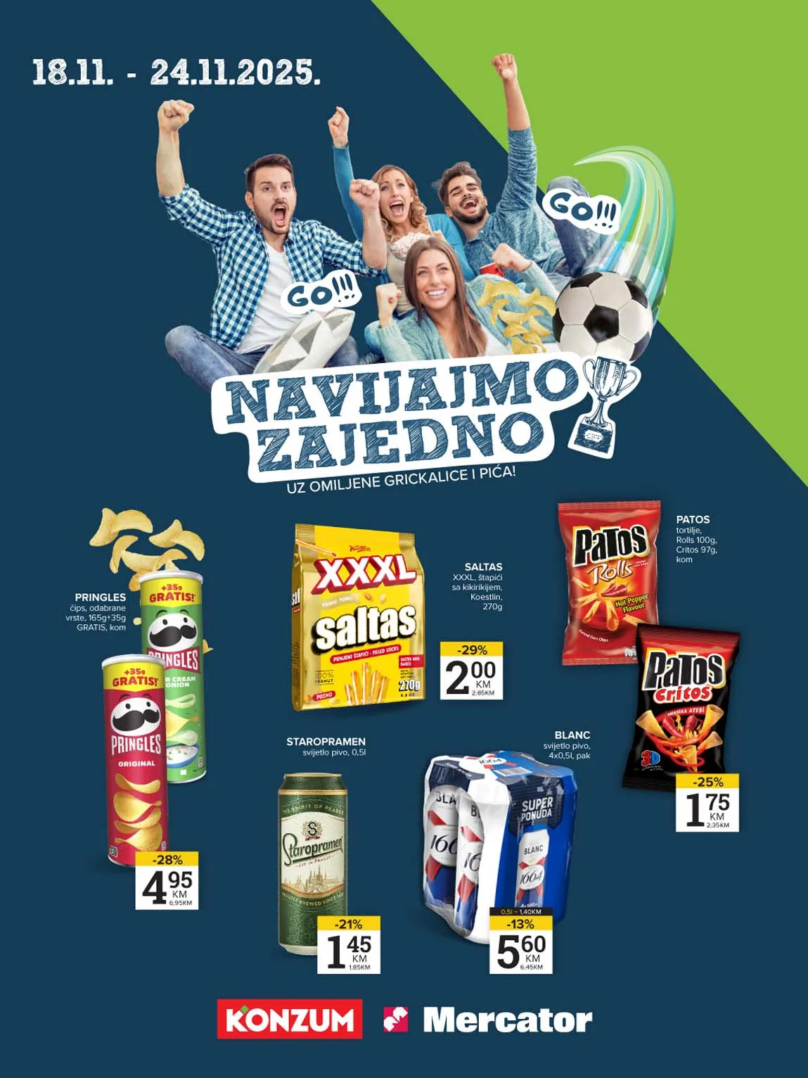 konzum sniženja na kasama