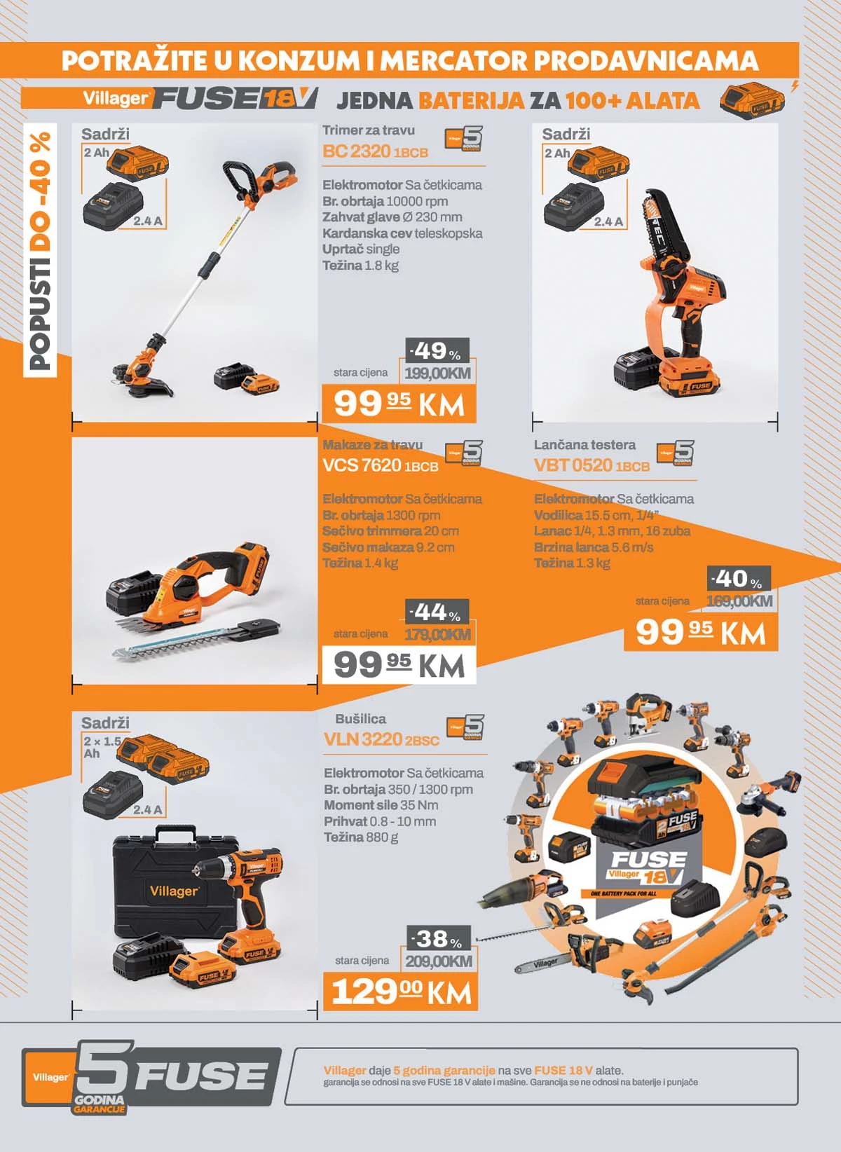 Konzum akcija Mercator katalog