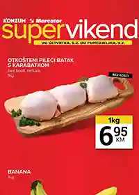 Vikend akcija Konzum i Mercator