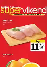 Vikend akcija Konzum i Mercator